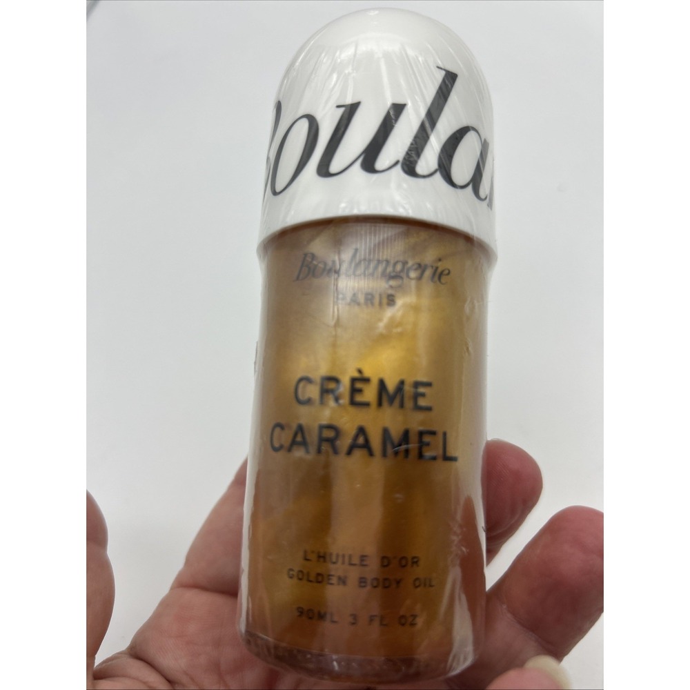 Boulangerie Paris Creme Caramel L'Huile D'Or Golden Body Oil 90ml Shimmer New